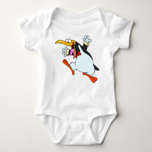 “Dapper Pinguin in a Tuxedo** T-Shirt Baby Bodysuit