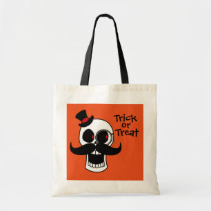 Dapper Skull Trick-or-Treat Bag