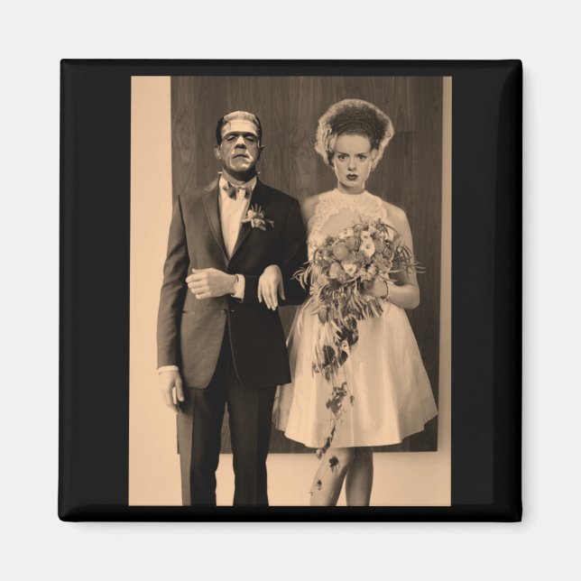 Dapper Wedding Day - Monster Halloween Performance Magnet (Front)