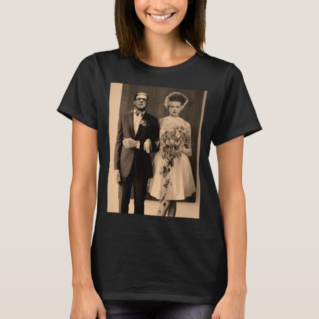 Dapper Wedding Day - Monster Halloween Performance T-Shirt (Front)