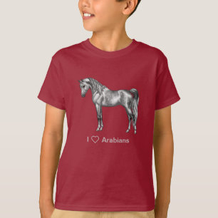 Dapple Grey Egyptian Arabian Horse T-Shirt
