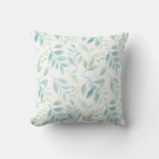 Dappled Floral Sunshine Cushion (Front)