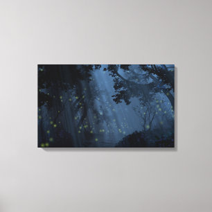 Dapplewood (Night) Canvas Print
