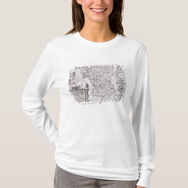 Darbieshire, engraved by Jodocus Hondius T-Shirt (Front)