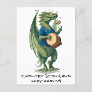 Darbuka Dragon Midfielder Postcard