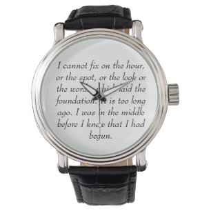 Darcy's immortal line graces this beautiful watch