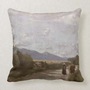 Dardagny, Morning, c.1853 (oil on canvas) Cushion