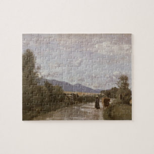 Dardagny, Morning, c.1853 (oil on canvas) Jigsaw Puzzle
