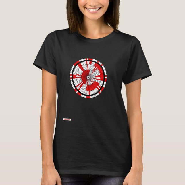 Dare Mighty Things Mars Rover Perseverance Parachu T-Shirt (Front)