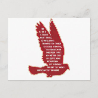 Dare Mighty Things Postcard