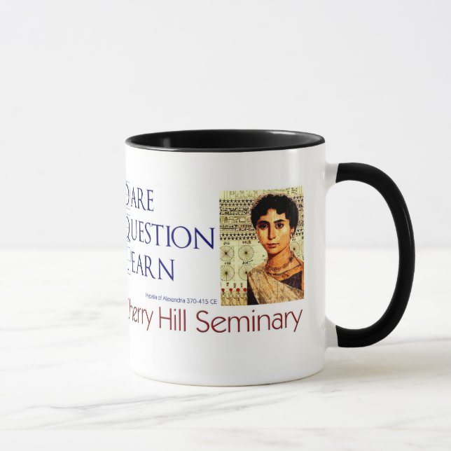 Dare Question Learn Mug (Right)