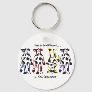 DARE-SAN-FRAN KEY RING