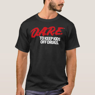 Dare Shirt - D.A.R.E. (Dare) Vintage 90&X27;S Logo