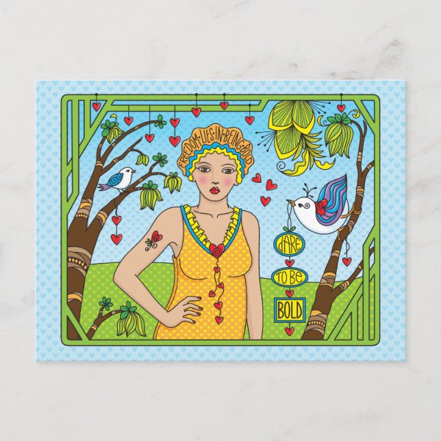 Dare To Be Bold_ Postcard (Front)