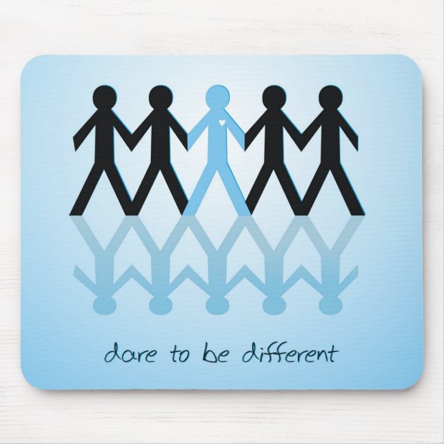 Dare to be Different Mouse Pad (Front)