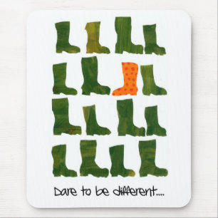 'Dare to be Different' Mousepad