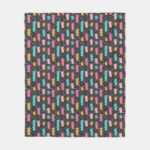 Dare To Be Wild, Just Like The Flowers Fleece Blanket