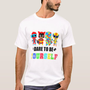 Dare To Be Yourself Tee Cute Lgbt Pride Awareness