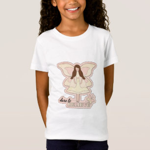 Dare to Believe…Girl’s Baby Doll T-Shirt