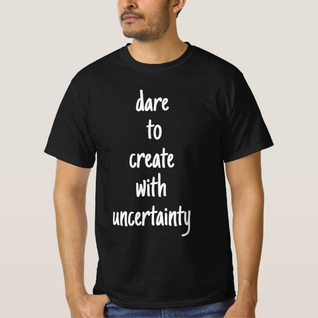 Dare To Create Men's Value T-Shirt (Front)
