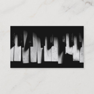 Dare to Dream Piano Business Card