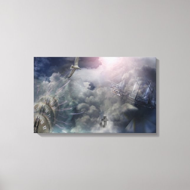 Dare To Dream wrapped canvas (Front)