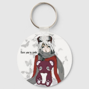 Dare you to smile...Keychain! Key Ring