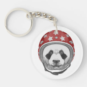 Daredevil Panda Key Ring