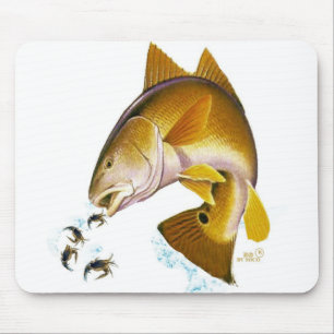 DAREDEVIL slogans#11-redfish-cutout Mouse Pad