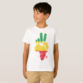 darfur africa peace hand T-Shirt (Front Full)