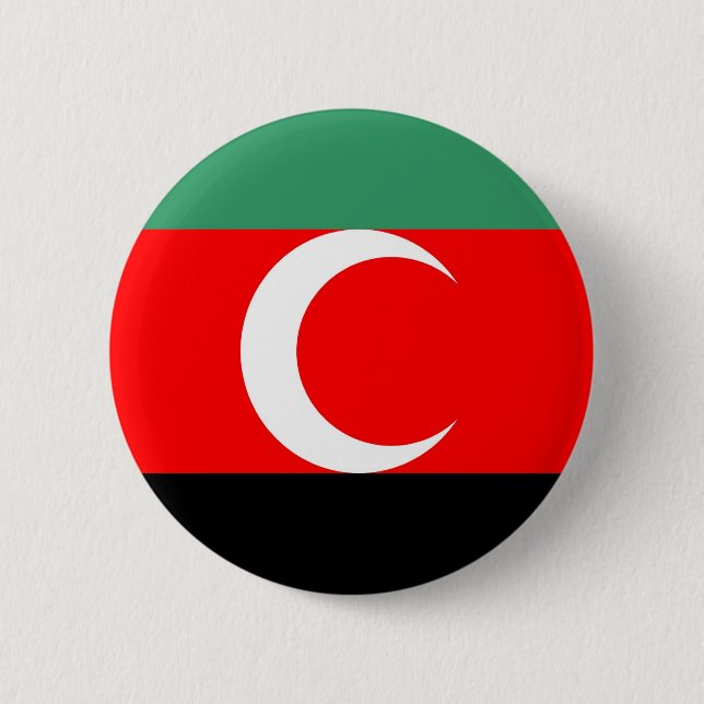 darfur region ethnic flag sudan country 6 cm round badge (Front)