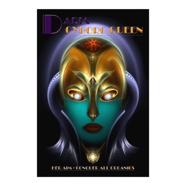 Daria Cyborg Queen Photo Print (Front)