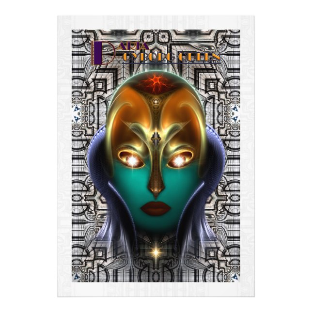 Daria Cyborg Queen Tech Photo Print (Front)