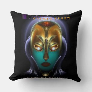 Daria Cyborg Queen Throw Pillow