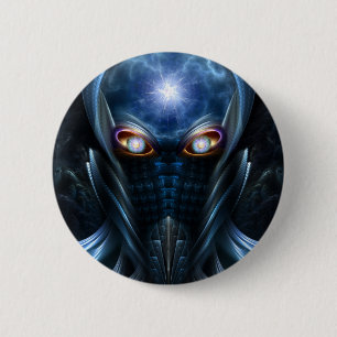 Darian Warrior 6 Cm Round Badge