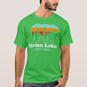 Darien Lakes State Park Camping Bear Fishing Hikin T-Shirt