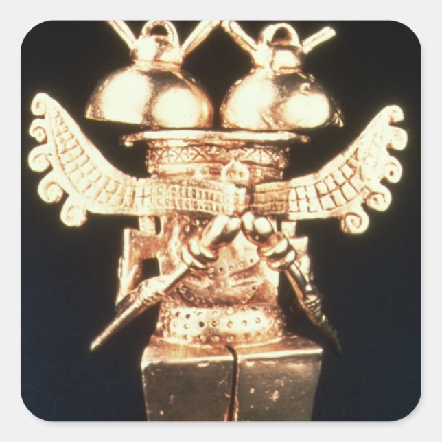 Darien Pectoral Square Sticker (Front)