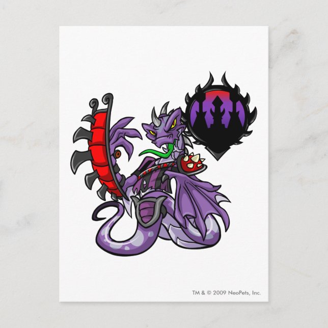 Darigan Citadel Team Captain 1 Postcard (Front)