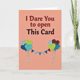 Daring Birthday Hearts Card