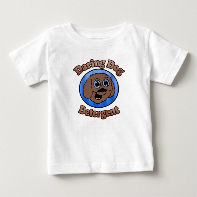 Daring Dog Detergent Baby T-Shirt (Front)