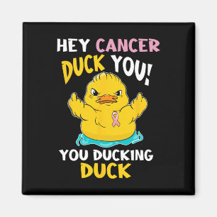Daring Duckie - Breast Cancer Warrior  Magnet