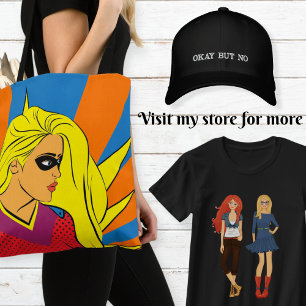 Daring Fashionista Statement Tee