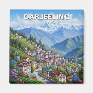 Darjeeling India  Magnet