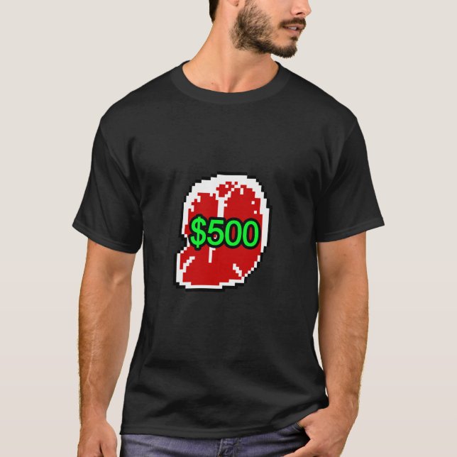 Dark $500 Steak Tee (Front)