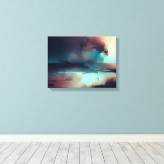 Dark Abstract Art print