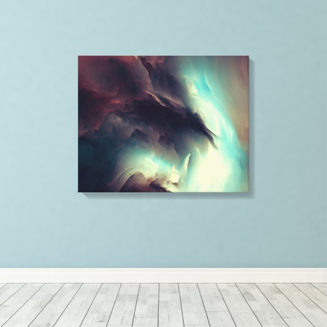 dark abstract art print (Insitu(Wood Floor))