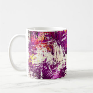 Dark Abstract Blots Background Coffee Mug