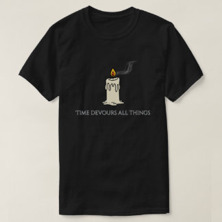 Dark Academia Aesthetic Candle T-Shirt 