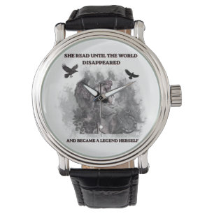 Dark Academia Angel Gothic Reading Quote Poster Watch