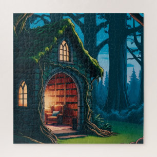 Dark Academia = Book Lover Gift Jigsaw Puzzle